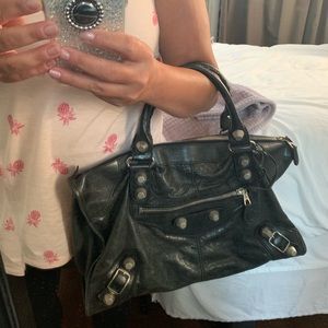 Balencengia Moto bag and wallet